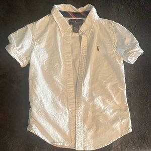 Ralph Lauren Kids White Button Down Shirt